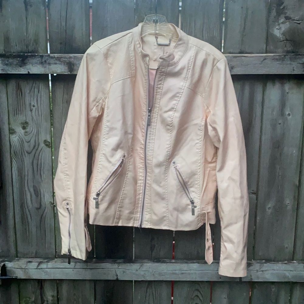 Pink faux leather Moro Jack sz. XL